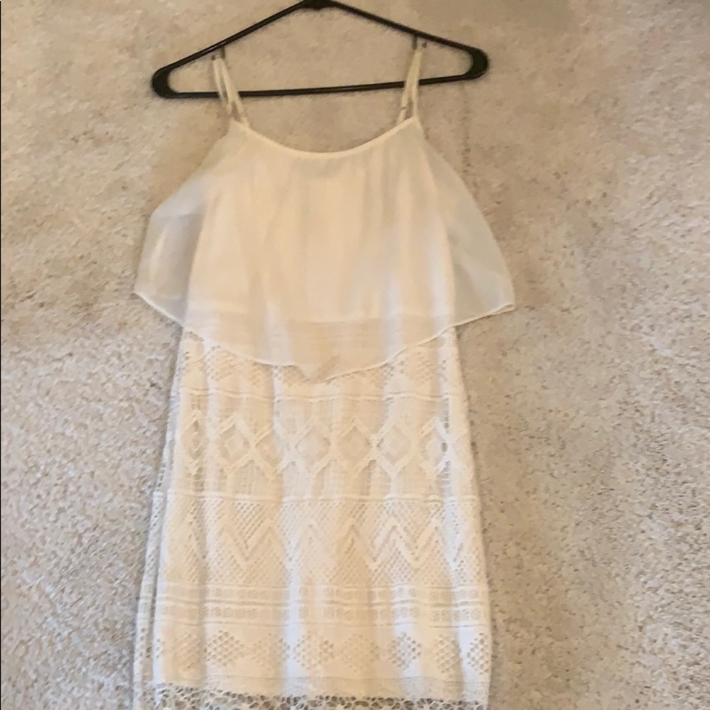 white dress